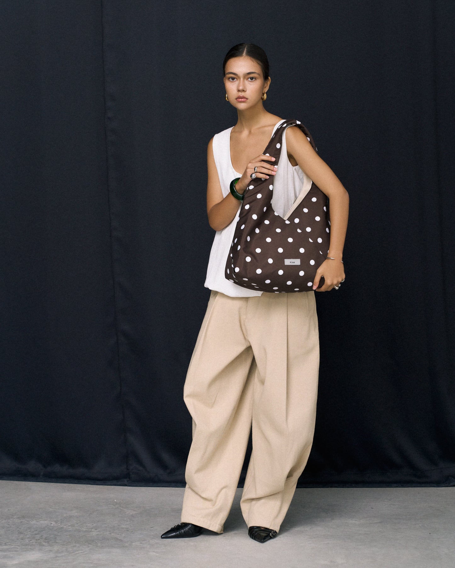 Lam Kiaa | Polka Dot Brown