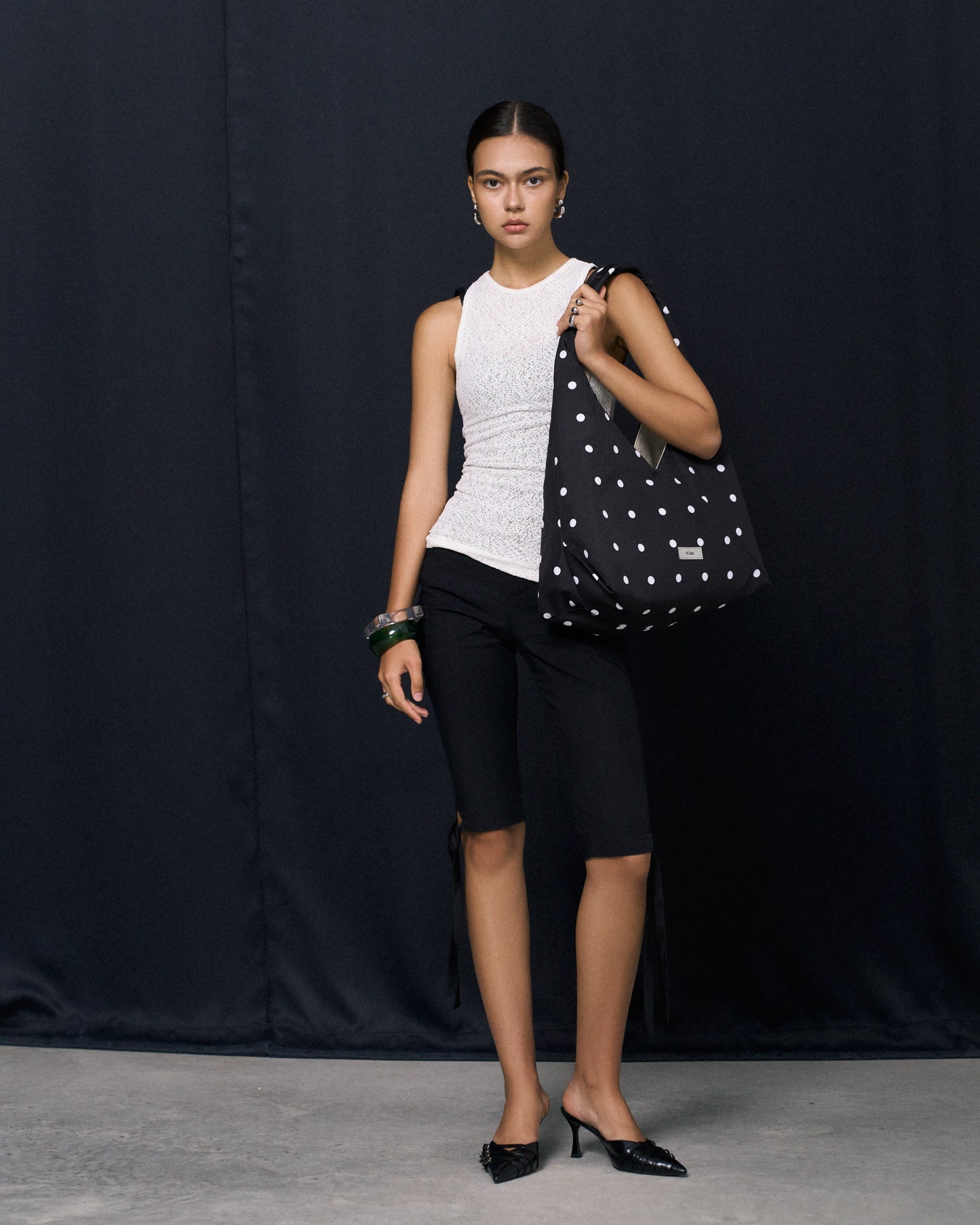 Lam Kiaa | Polka Dot Black