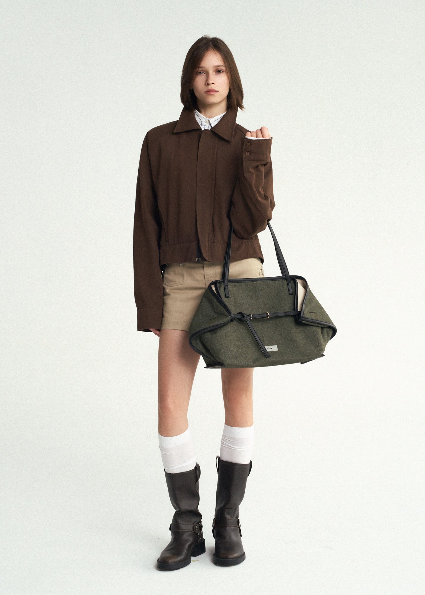 Xếp Kiaa | Green Denim